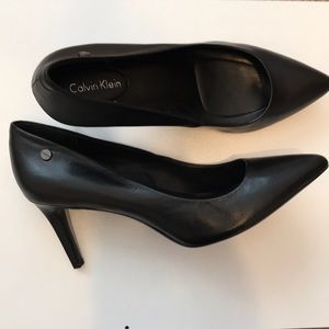 Calvin Klein Black  3 inch heels Size 8.5W